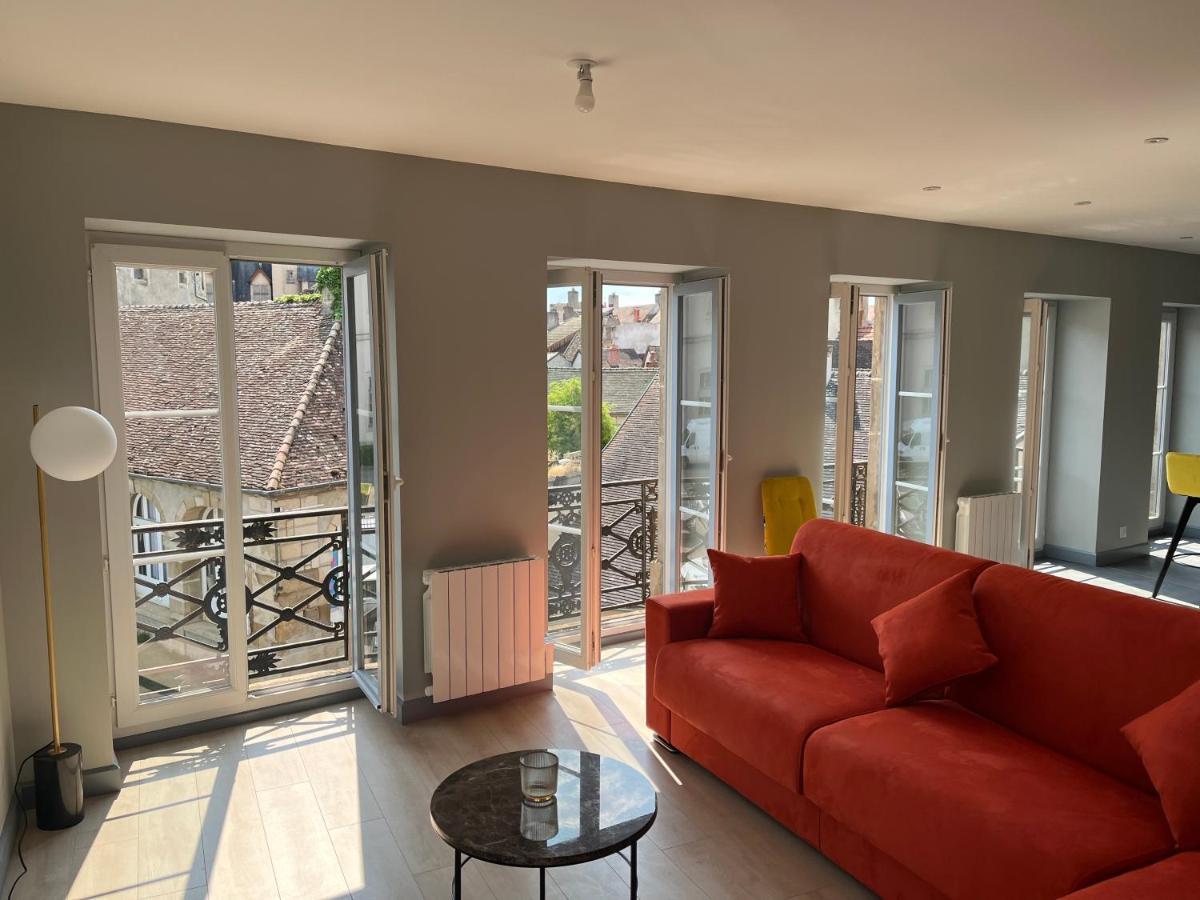 Apartament Le Palais Duplex Autun Zewnętrze zdjęcie
